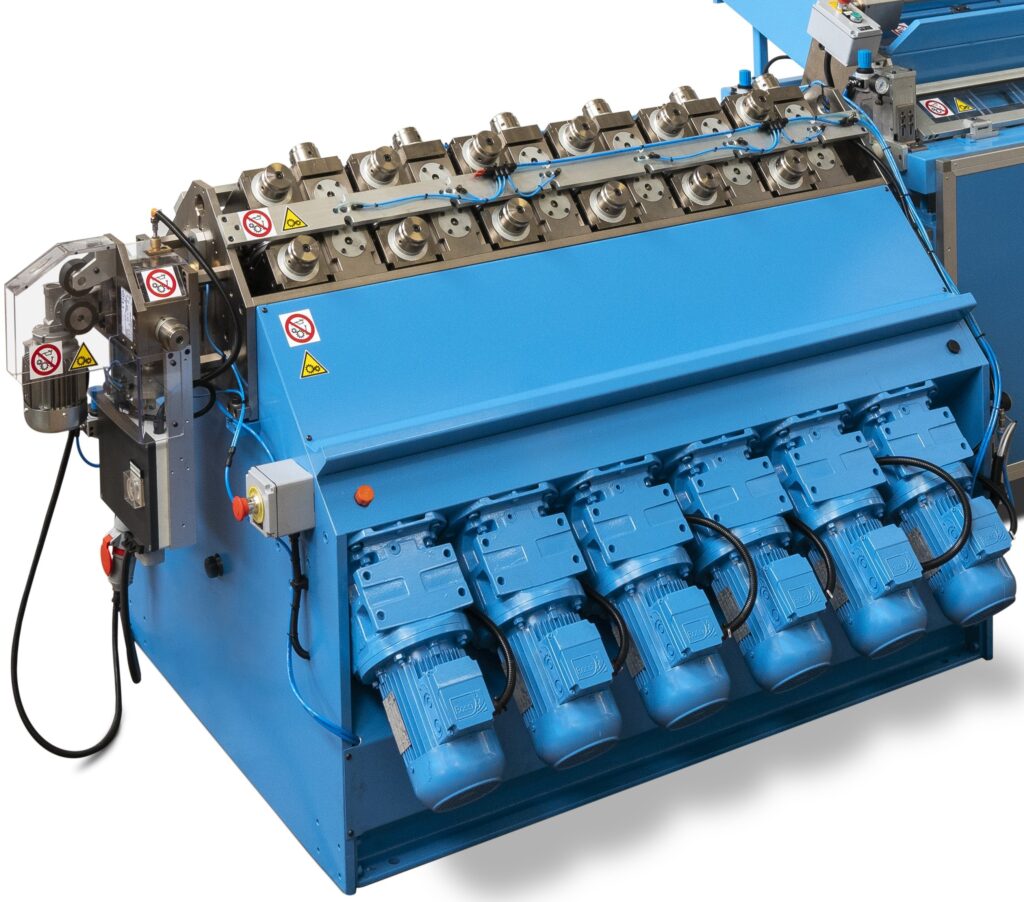 Rolling mill for heating elements